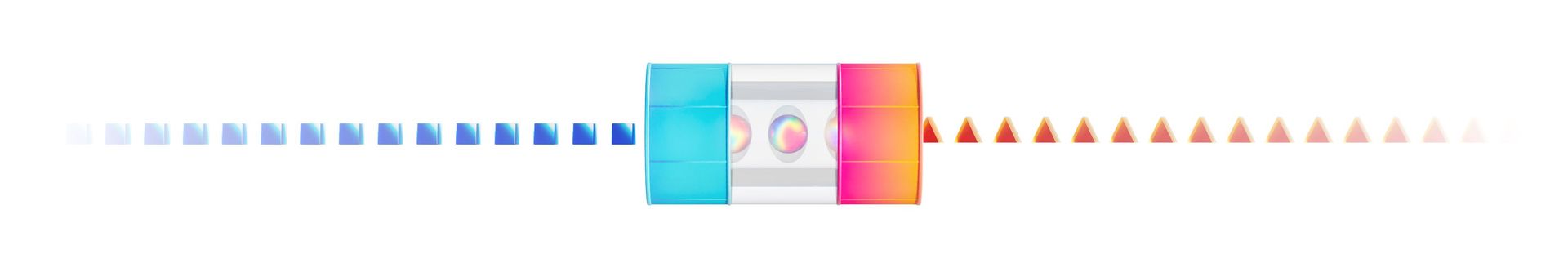 Incoming quantum signal translated for the next device